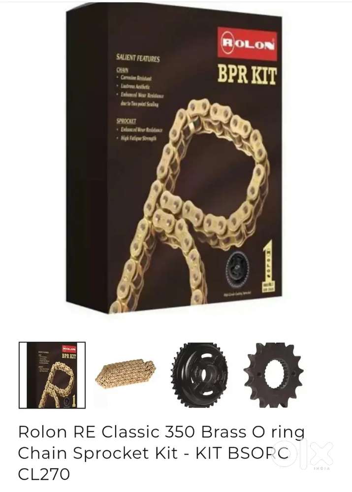 Chain sprocket set ( urgent sale) negotiable