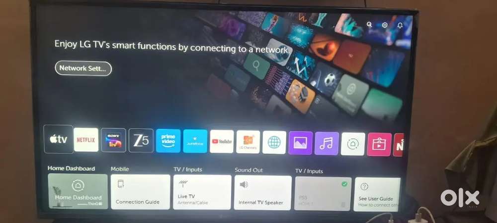 Lg UHD TV 43 inches good condition