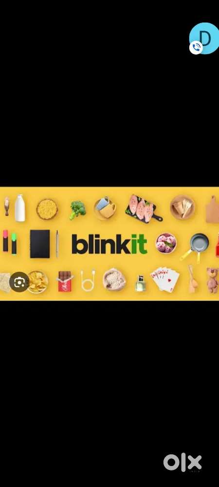 Hiring for chandigarh blinkit delivery boy job