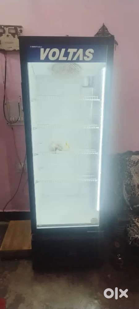 Voltas VC320/VCGT320SD Visi Cooler Plastic Single Door, Black (320L)