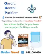 Drinking Water Purifier for home (Rent or Buy)