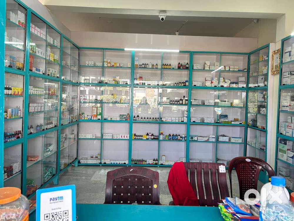 Medical shop and furniture for sale