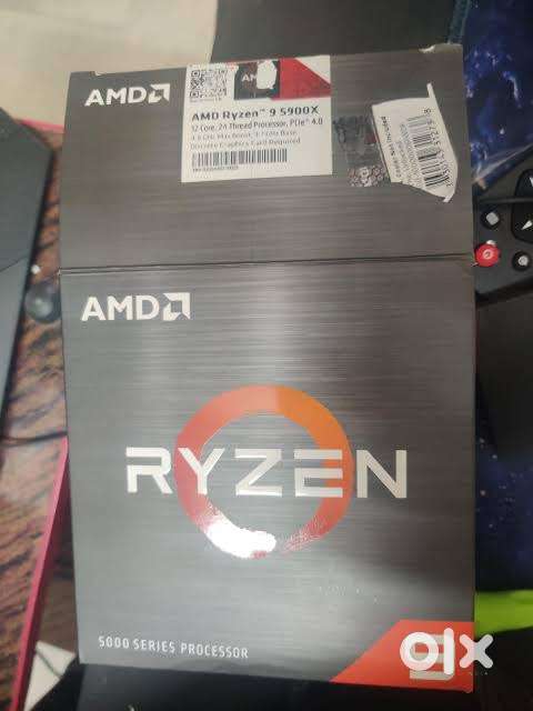 New Ryzen 9 5900X with 12 Cores, 24 Threads at 4.8 GHz