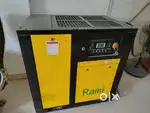 Garlic peeling Machine set up