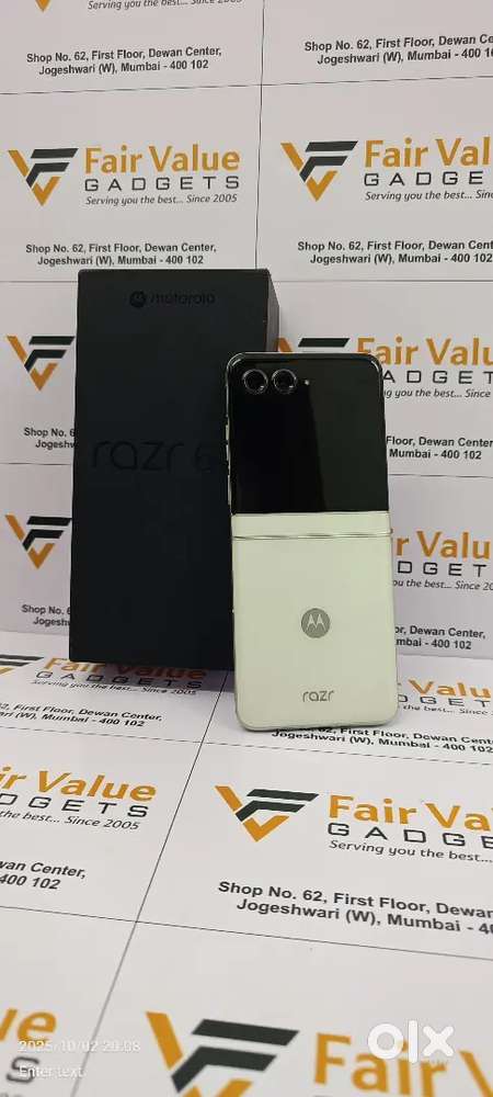 MOTOROLA RAZR 60
8GB RAM & 256GB STORAGE