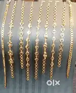 1 grm gold foaming jwellery 1 year warranty 1 polish free