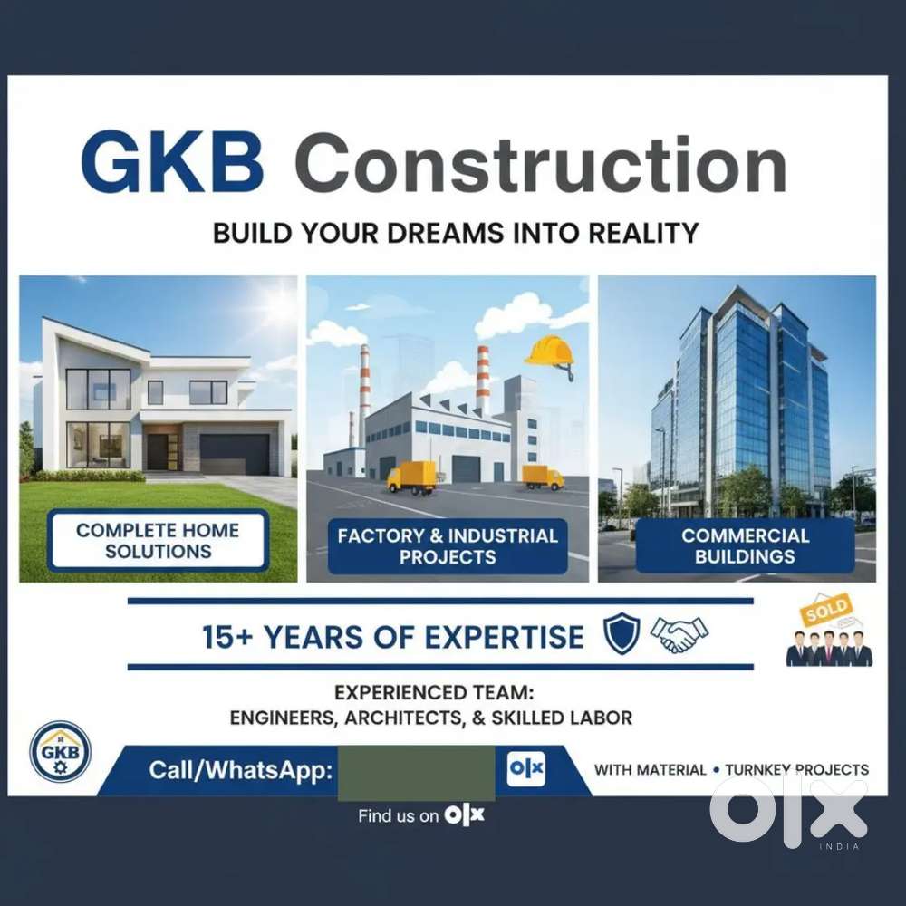 GKB Construction LLP – Complete Home Building with Material in Jaipur