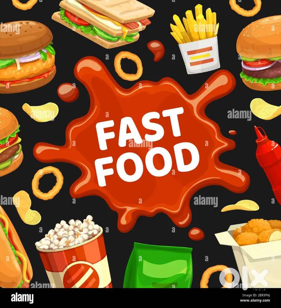 Fast food cook lage,