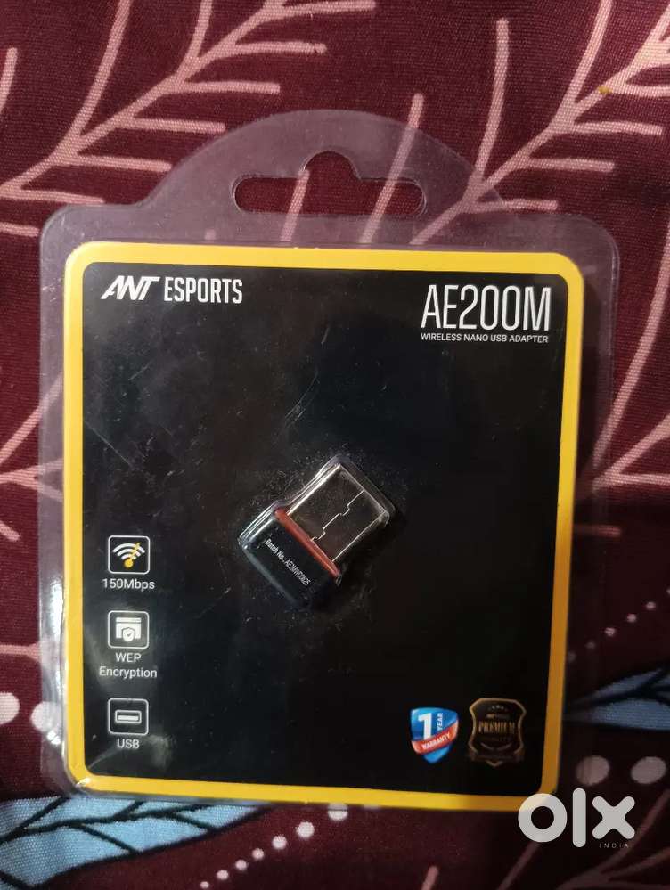 ANT Esports AE200M Wireless Nano USB WiFi Adapter – 150Mbps Speed