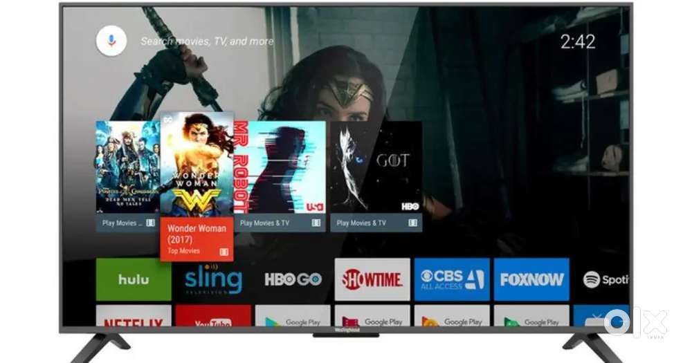43 INCH ANDROID SMART LED TV 2 YEARS WARRANTY 4K ULTRA