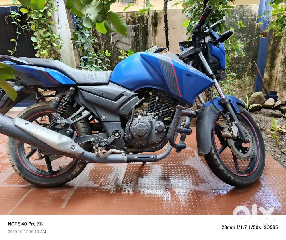 Blue colour apache number 8786 with front disc