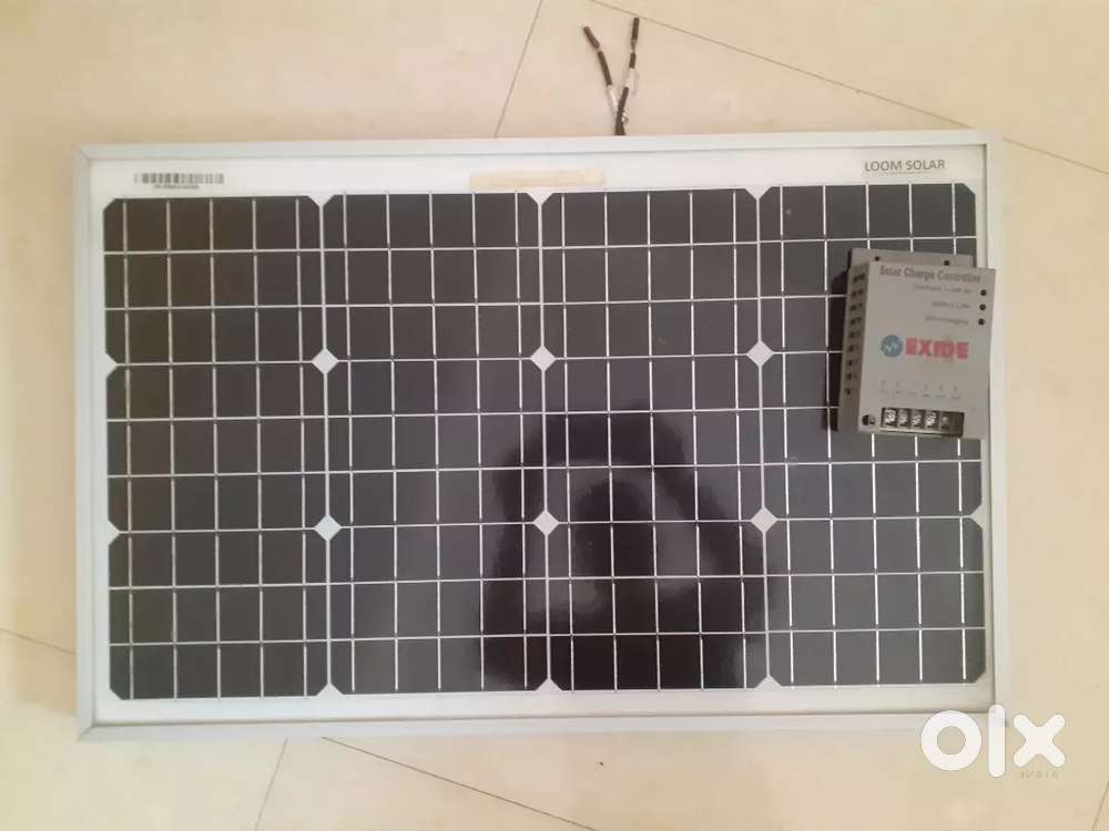 Loom solar panel