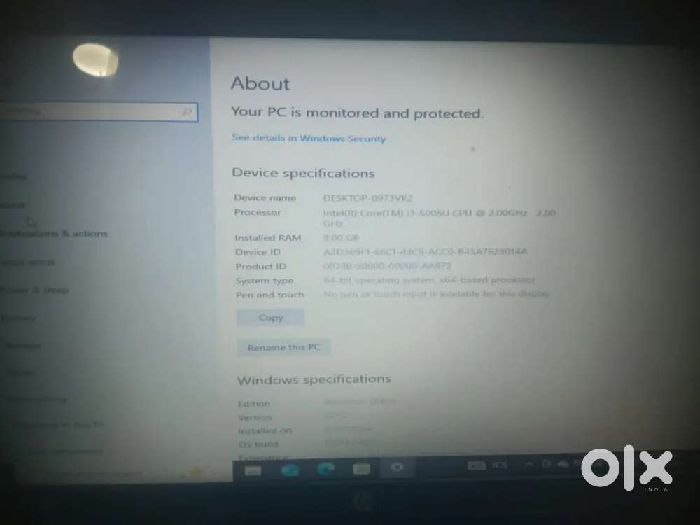 Hp laptop mint condition