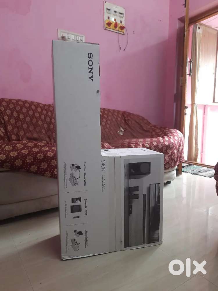 Sony sound bar s40R home theater system
