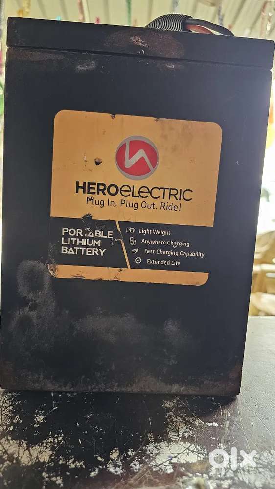 Hero Optima Lx Battery and charger