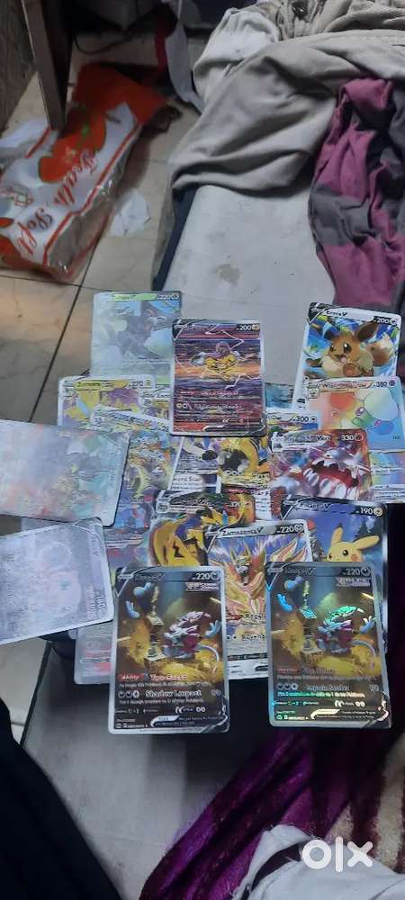 Pokemon cards, all rare