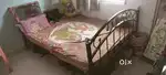 Queen Size IRON BED with Matress