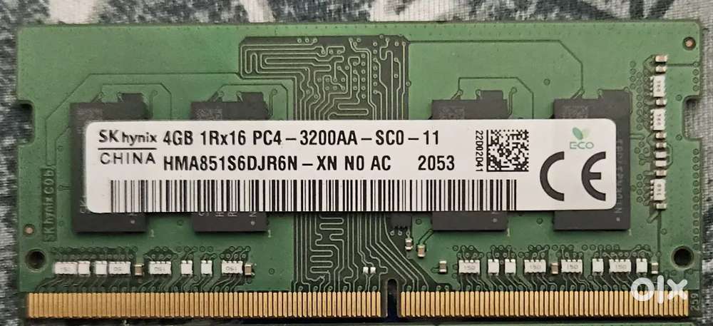 4GB DDR4 3200MHz Laptop RAM - SK Hynix