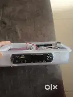 Audio amplifier 30+30 watts with remote and light