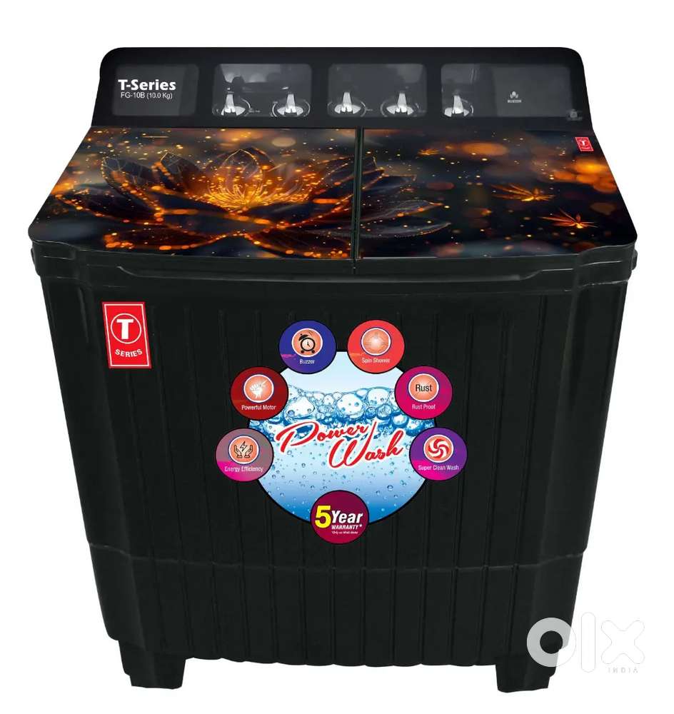 T series washing Machine semi automatic 10 kg