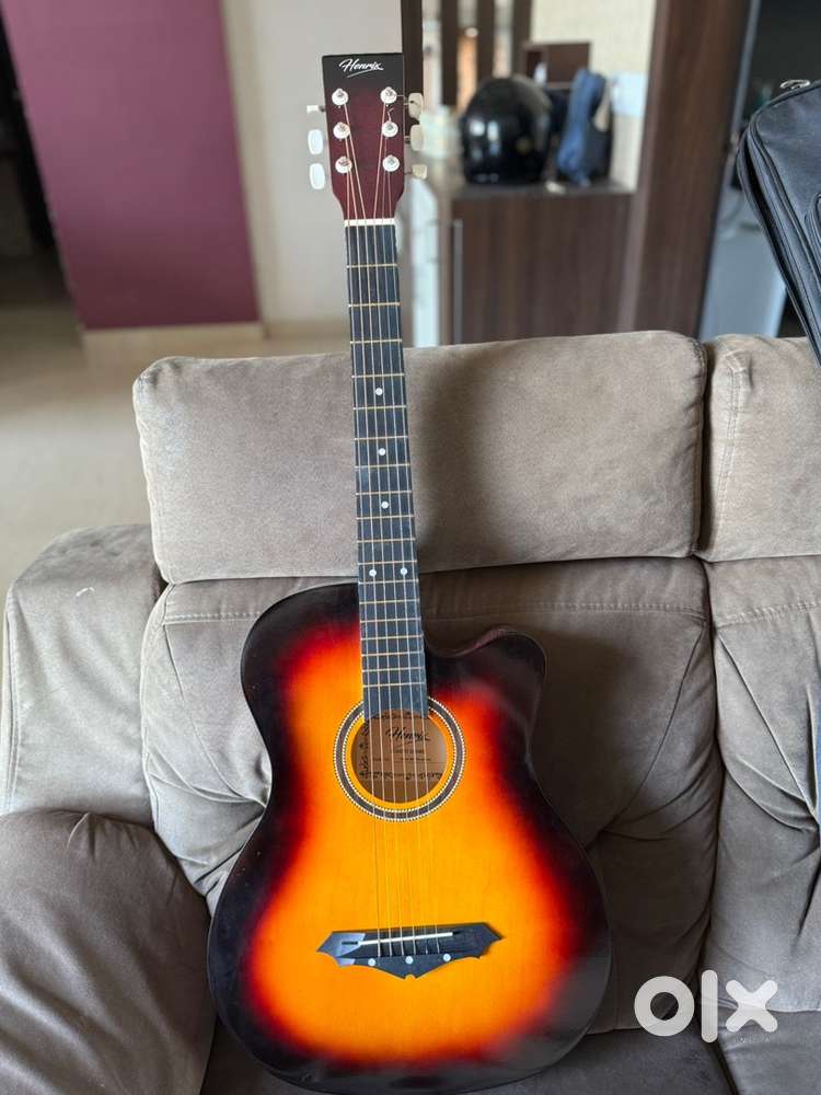 Start Your Music Journey : Henrix Acoustic Guitar: Sunburst for sale!!