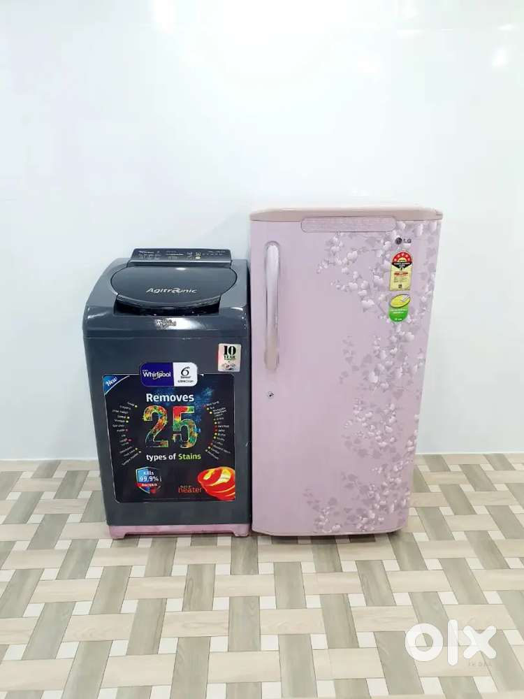 Washing Machine and Refrigerator in Good Working Condition
