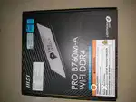 MSI PRO B760M-A WIFI DDR4  B760  LGA1700  INTEL MOTHERBOARD