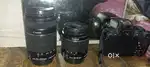 DSLR camara Cannon Eos 700 d duble lance