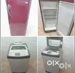 LG single door ND Samsung 6.3kg top load digital inverter combo