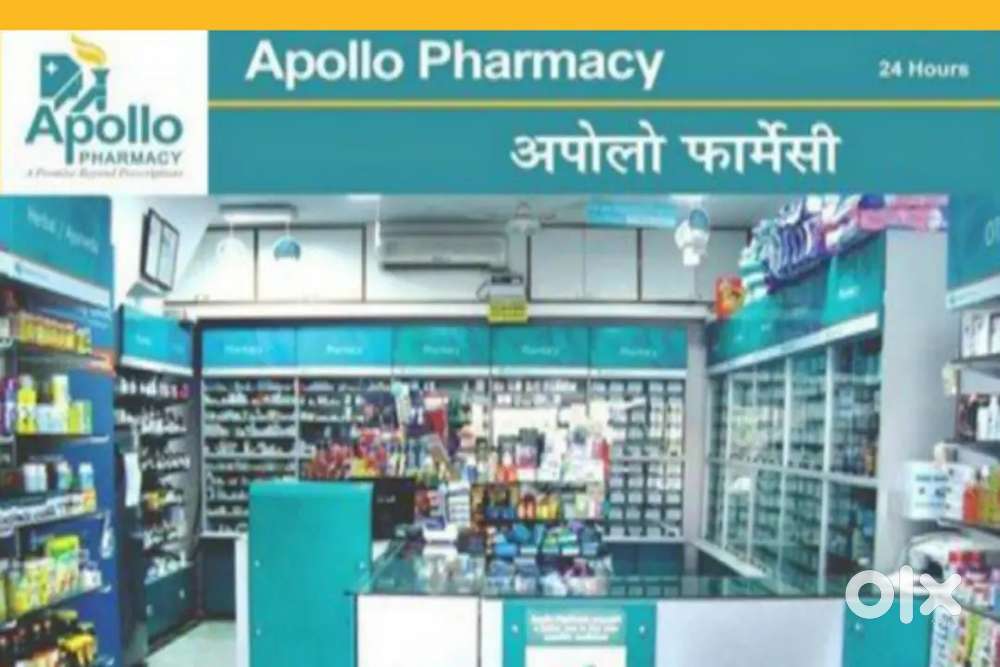 APOLLO MEDICAL STORE FRESHER / EXPERIENCE CANDIDATE BOTH CAN APPLY.