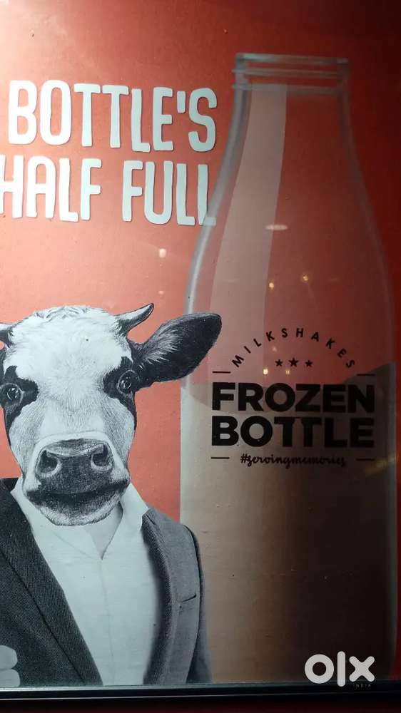 Staff hiring to ( FROZEN BOTTLE)