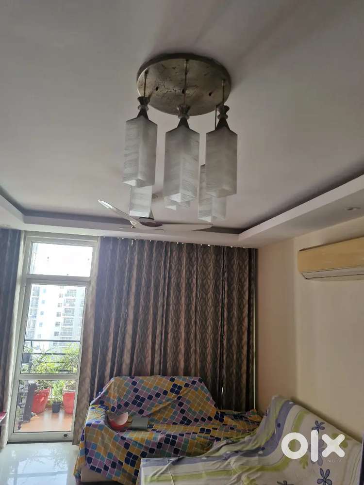 CHANDELIAR AND FAN
