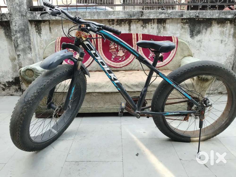 6 years old , fat bike , gear, dis breck,