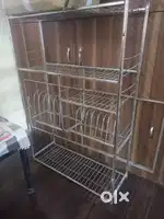 Kitchen utensils rack steal rack
