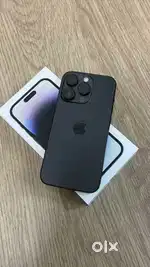 iPhone 14 Pro Max 256Gb Black With Bill Box No Warranty