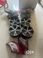 Audi a4 heallight polo alloys xuv 500 headlight  swift tail light