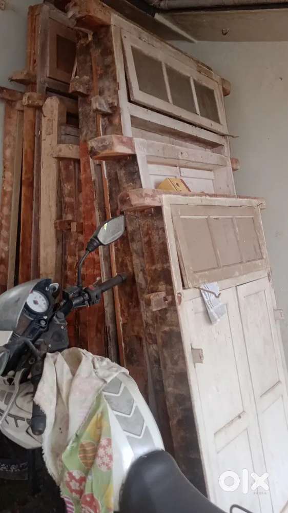 Old door and window