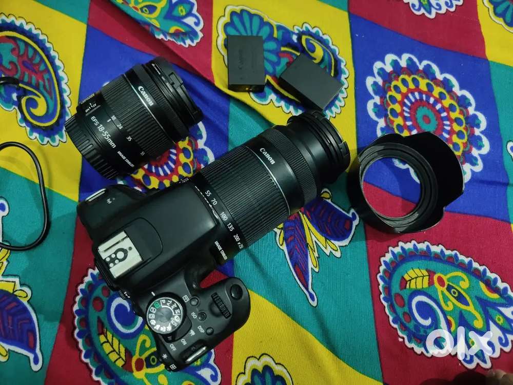 Canon EOS 800d 2 lens brand new