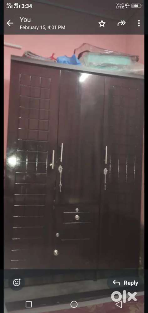 Wooden bed and wooden cubad 6 month old