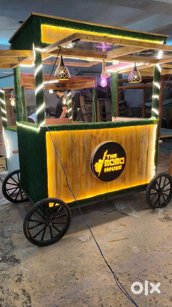 Food Cart With Wheels With Wifi Camera