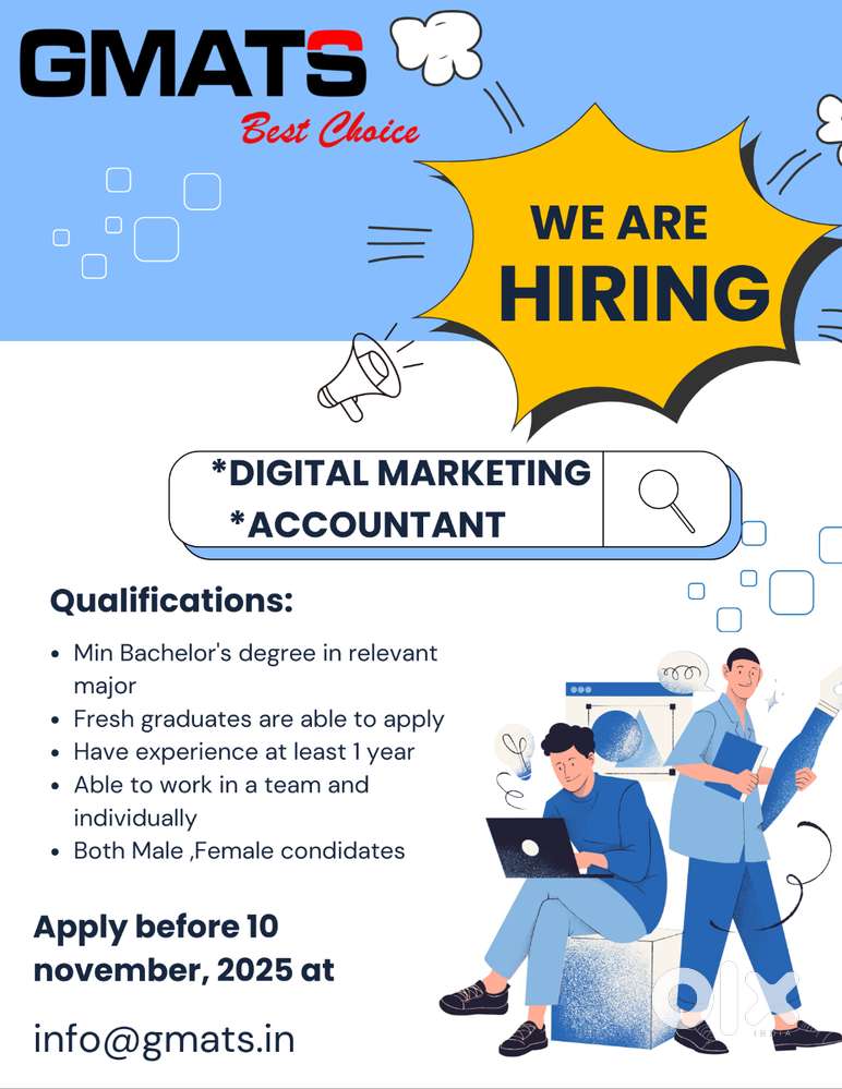 Digital Marketing, Accountant