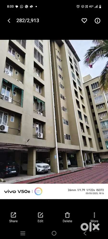 3 bhk apartment for sale in edappally ponekkara