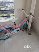 Beautiful snow angel cycle for girls above 5 years with wheel support