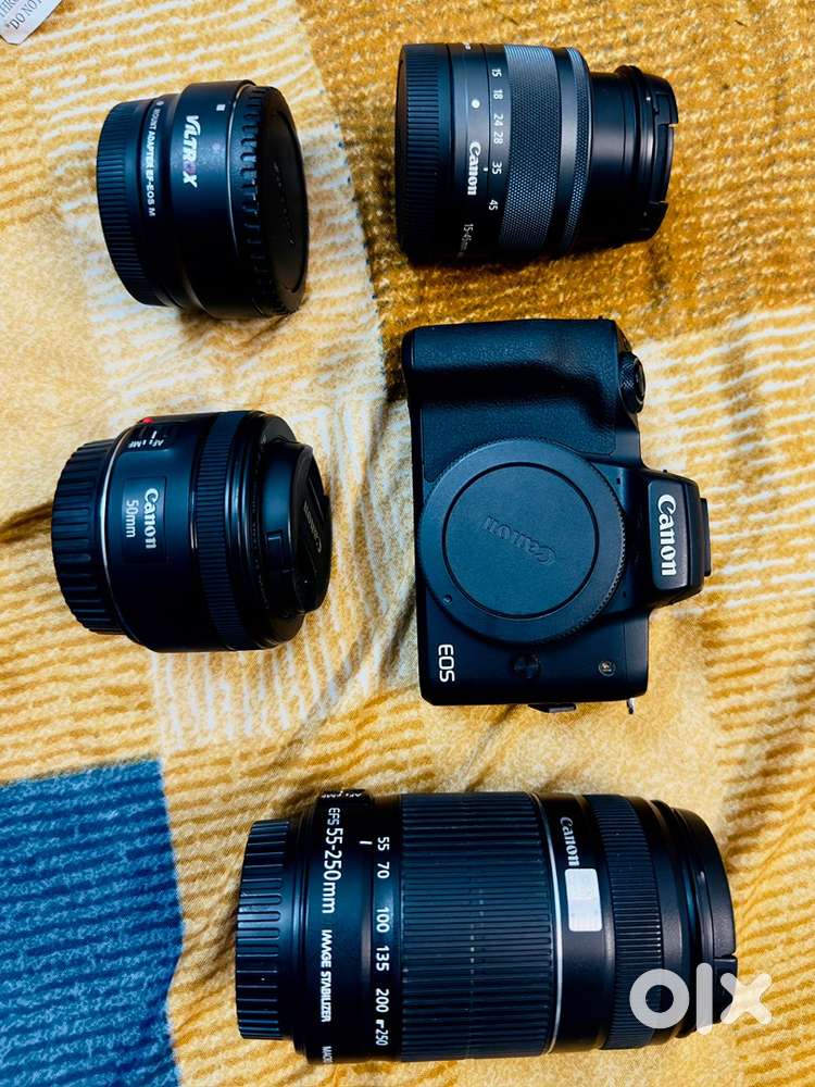 Canon EOS M50 Mark II Mirrorless Camera – Like NEW!