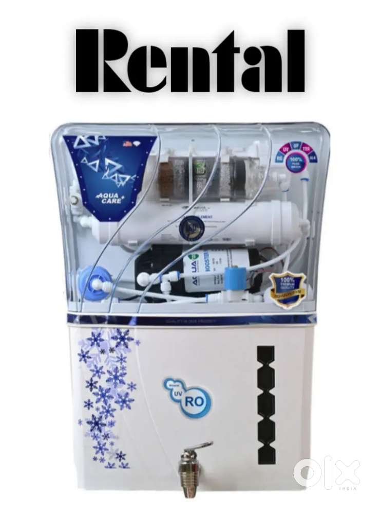 Ro water purifier available on rent