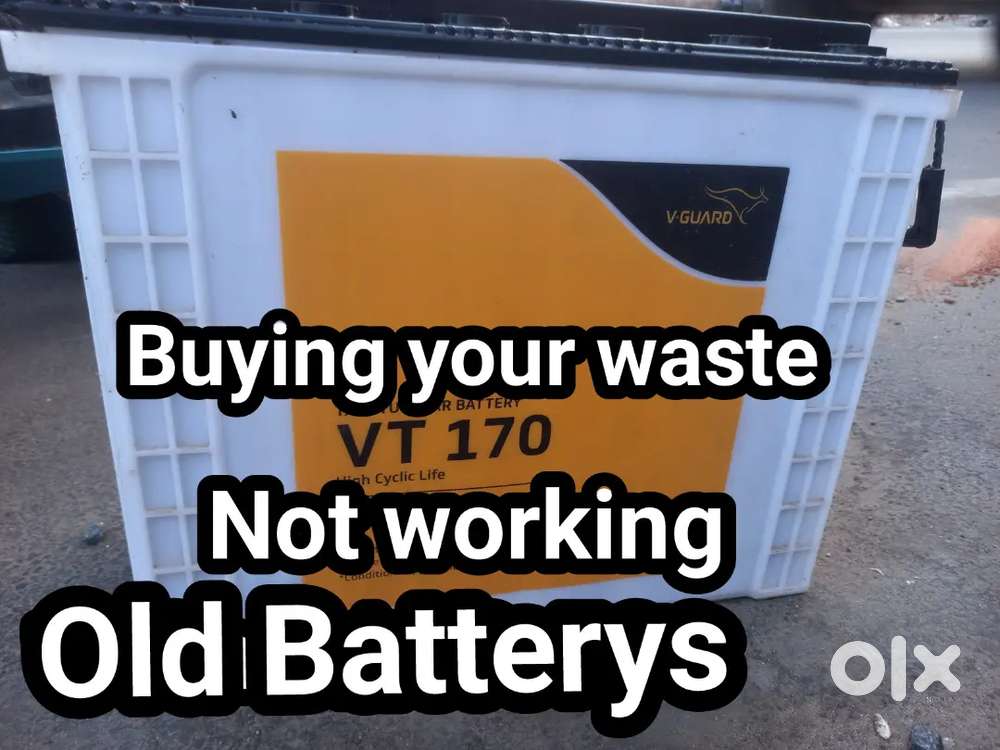 WE ARE BUYING WASTE UPS BATTERYS INVERTERS SCRAP OLD COMPUTERS