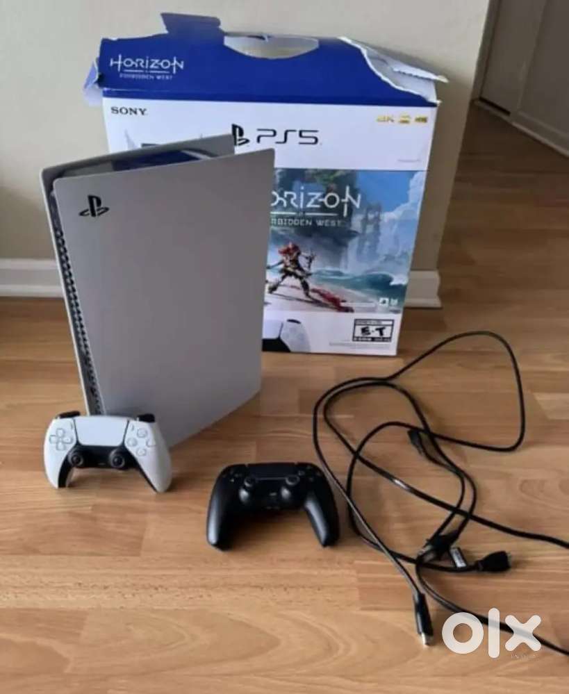 Sony PS5 Blu-Ray Console Horizon Forbidden West Bundle With 2 Control