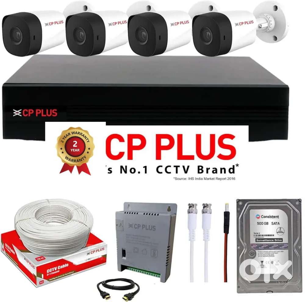 Brand New CCTV Setup with Installation onside