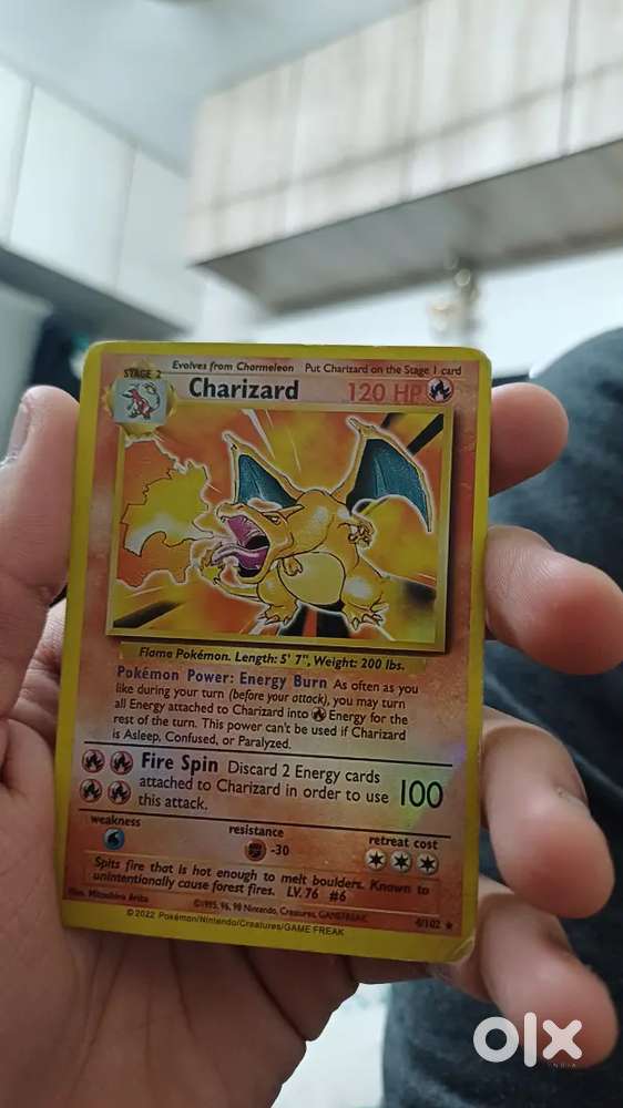 Charizard Limited Edition Rainbow Card