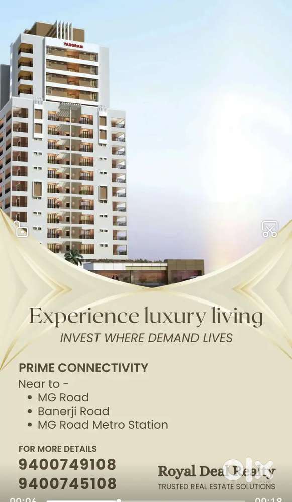 4 Bhk Luxury Flat for sale in Kacheripady